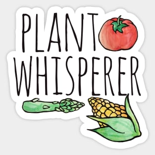 Plant whisperer Sticker